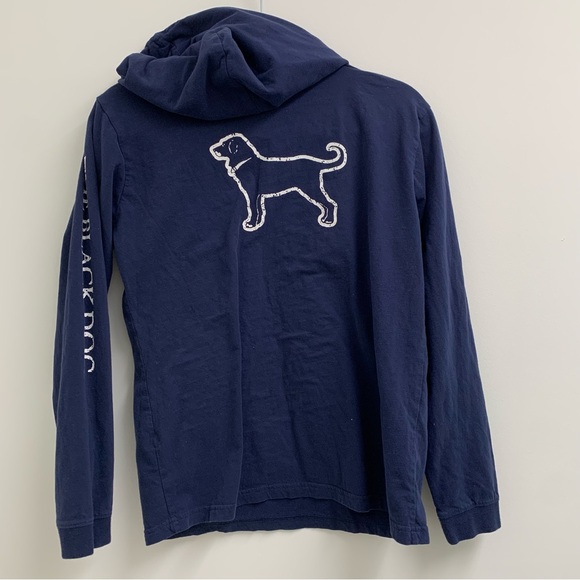 The Black Dog (Classic Collection) Hooded Pullover Sweater Kids Large - Picture 3 of 5